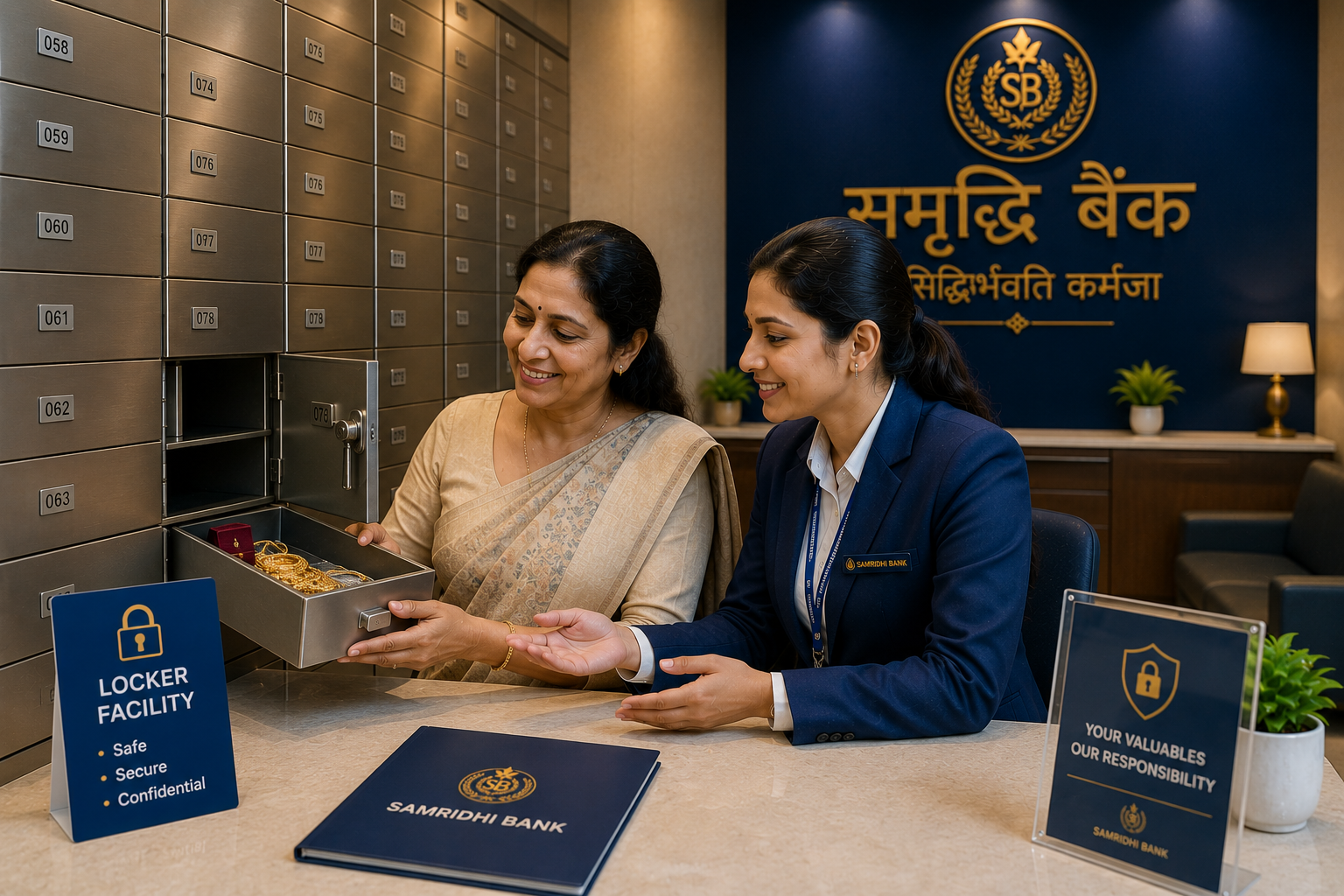 Safe Deposit Locker Facility